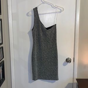 One shoulder dress